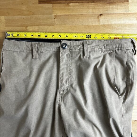 Volcom Surf & Turf Mens Size 34 Stretch Board Shorts Bundle of Two Gray Brown - Picture 11 of 13